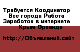 Требуется Коодинатор - Все города Работа » Заработок в интернете   . Крым,Ореанда